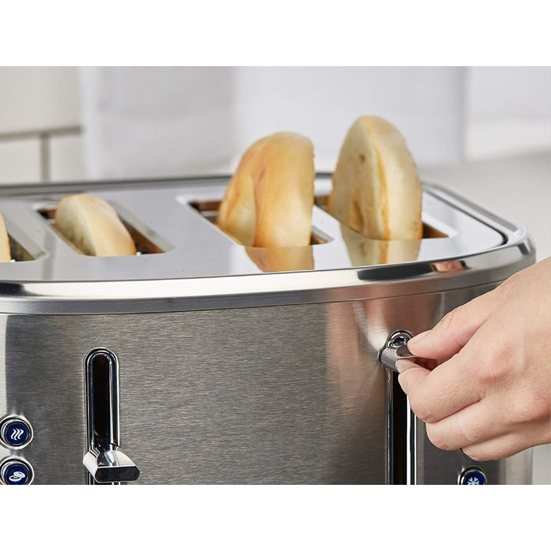 Black Decker Extra Wide Slot 4 Slice Toaster Reviews Wayfair