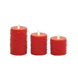3 Piece Flameless Candle Set