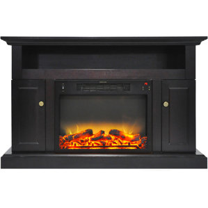 Broncho Modern Electric Fireplace TV Stand by Alcott Hill