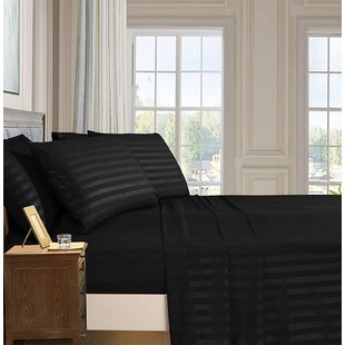 Ultimate Percale Hotel Split Cal King Sheet Sets for Adjustable Bed 400 Thread Count 100% Cotton Percale 5 Piece Set,Moisture Wicking,Soft,Cool & Crisp,2 Fitted Sheets Fits Upto 17 Deep Pocket,Black 