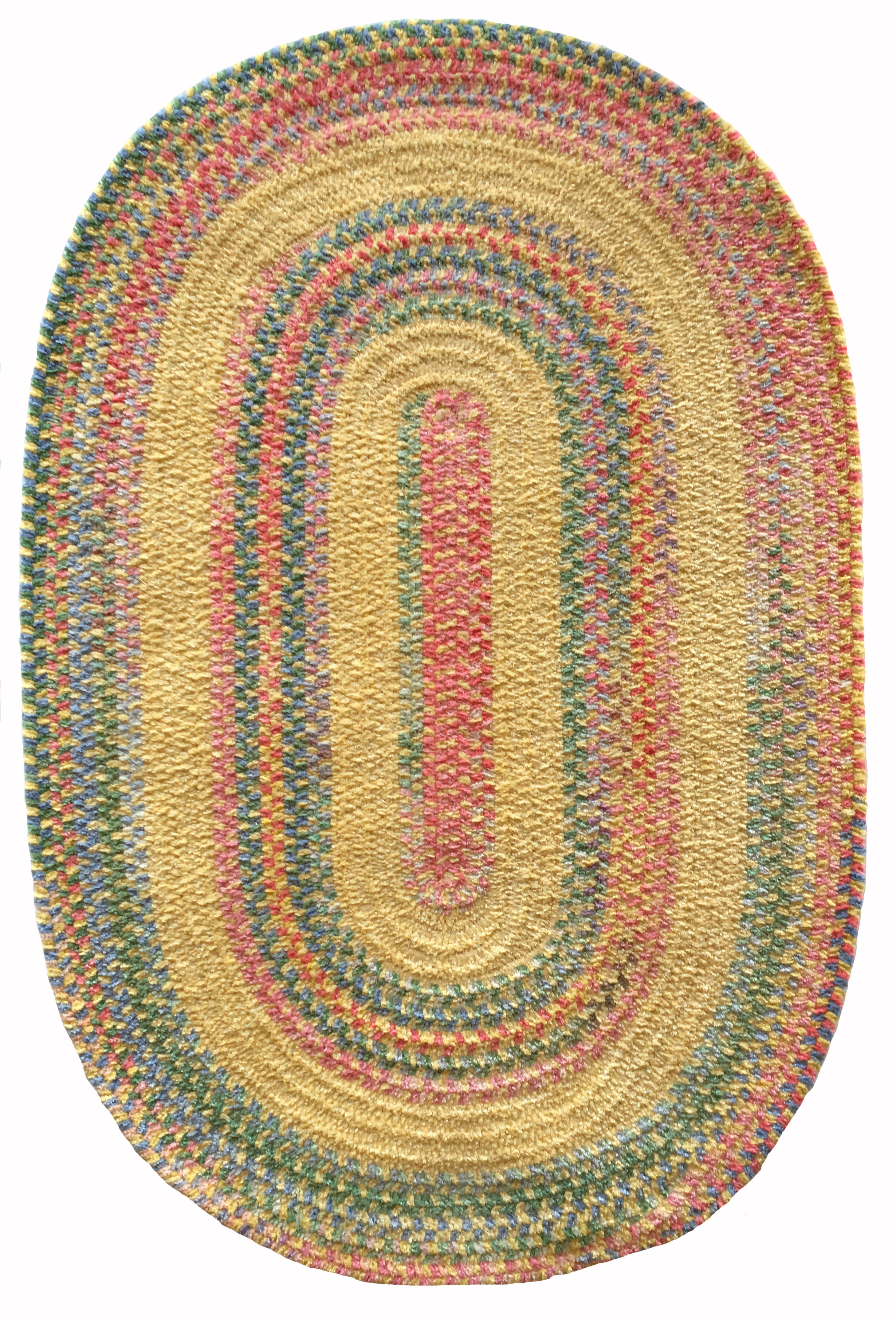 August Grove Brayden Hand Braided Cotton Yellow Area Rug Wayfair Hand Braided Cotton Yellow Area Rug