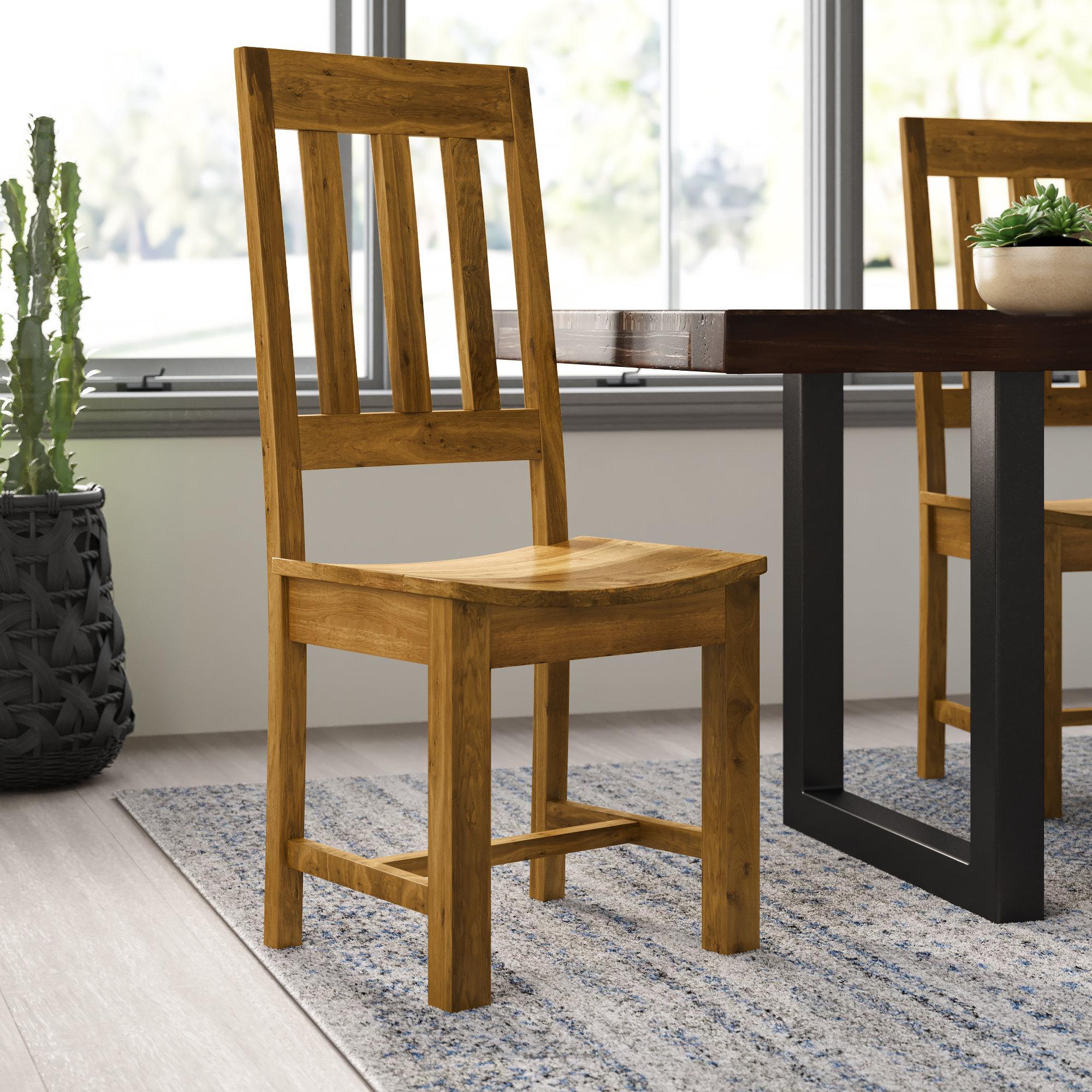 mango wood dining chairs