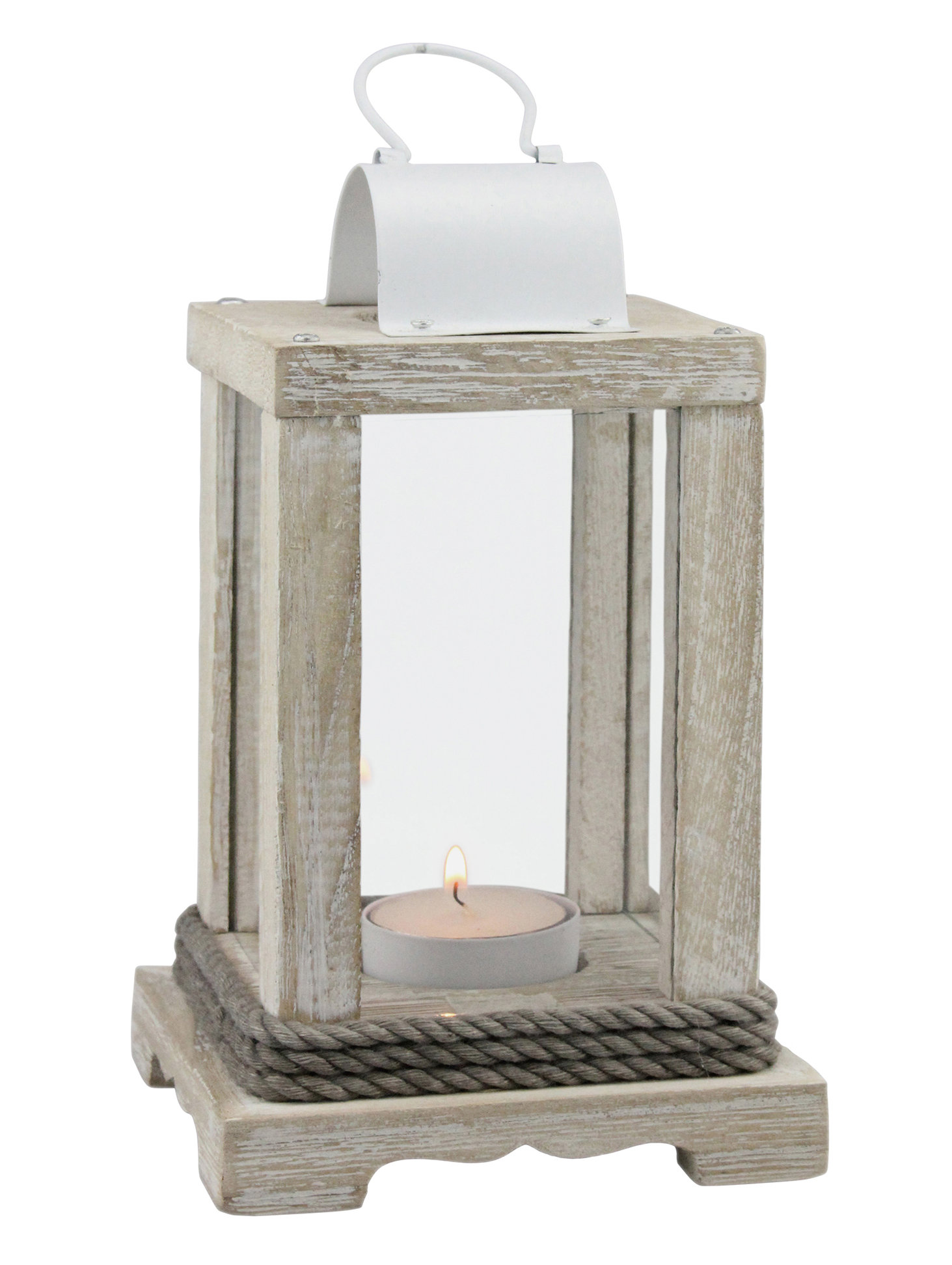 outdoor candle holder on Breakwater Bay Wood Lantern Reviews Wayfair