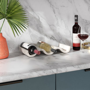 Elegant Desktop Crystal Glass Stemware Rack 8 Wine Glass and 1 Wine Bottle Storage Holder Stand Air Drying Rack Gold