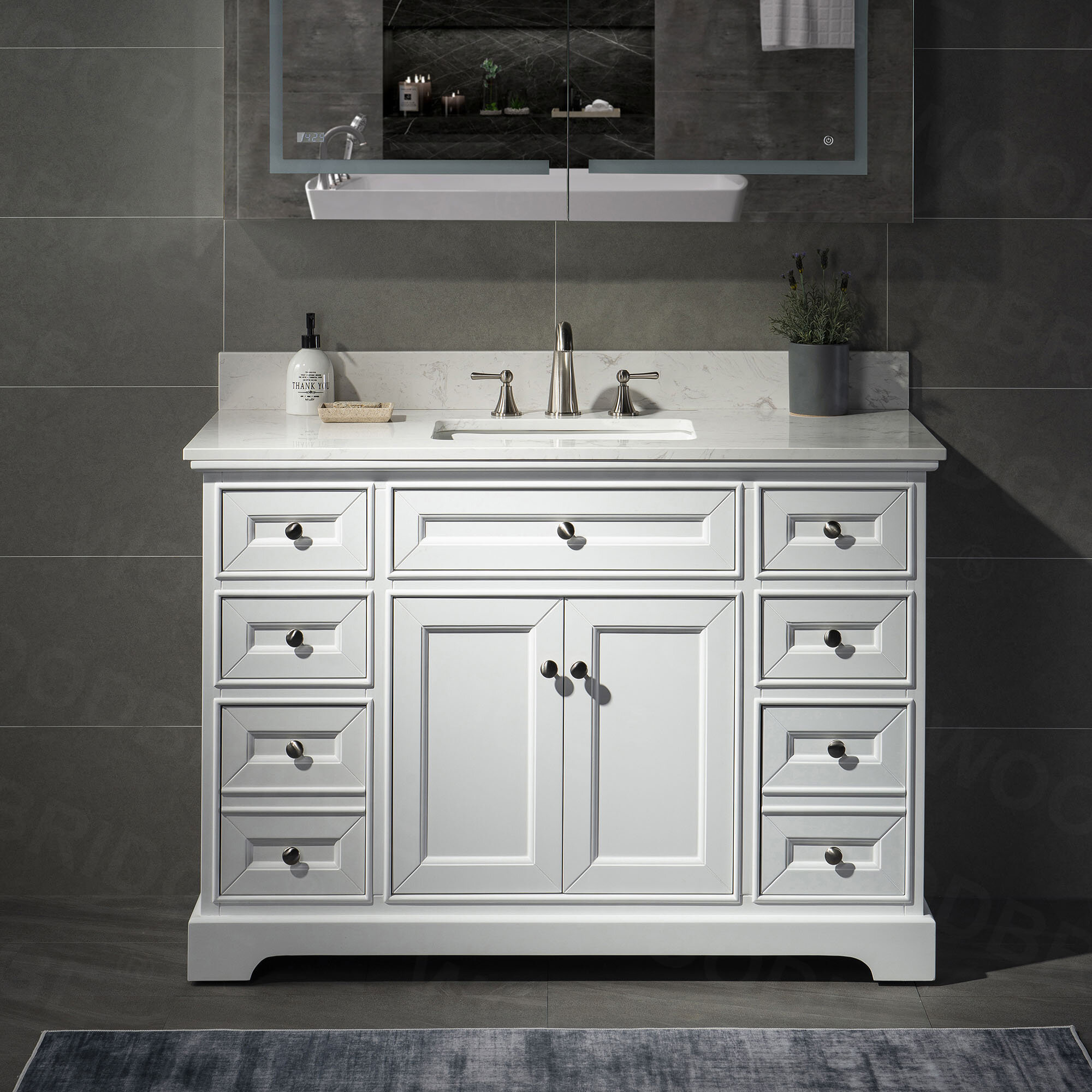 Woodbridge 49 Single Bathroom Vanity Set Wayfair