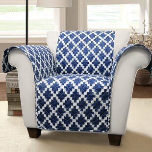Wellow Ikat T-Cushion Armchair Slipcover By Winston Porter