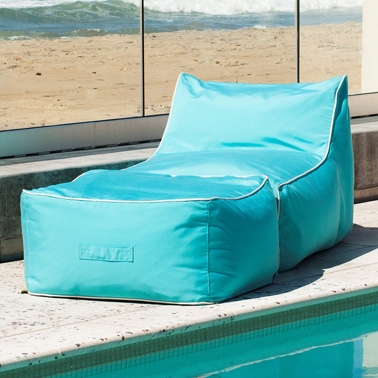 Sunbrella Bean Bag Lounger Set Allmodern Sunbrella Bean Bag Lounger Set