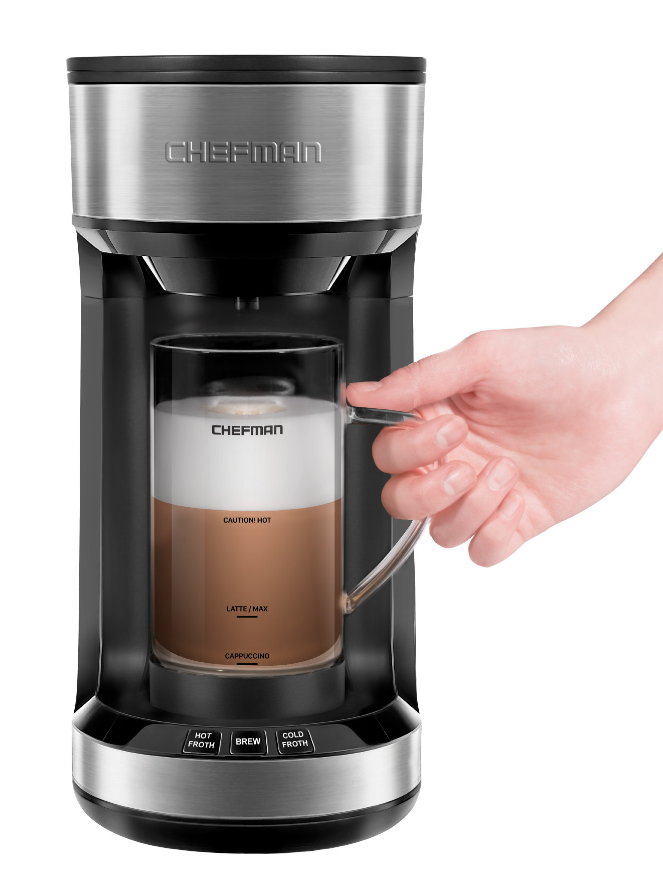 Chefman 20 oz. Coffee \u0026 Espresso Maker 