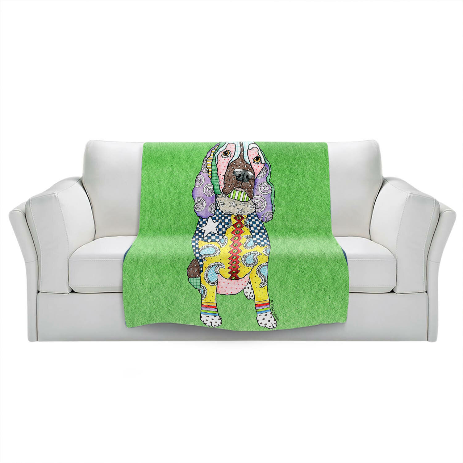 Ivy Bronx Agathe Schnauzer Dog Blanket Wayfair