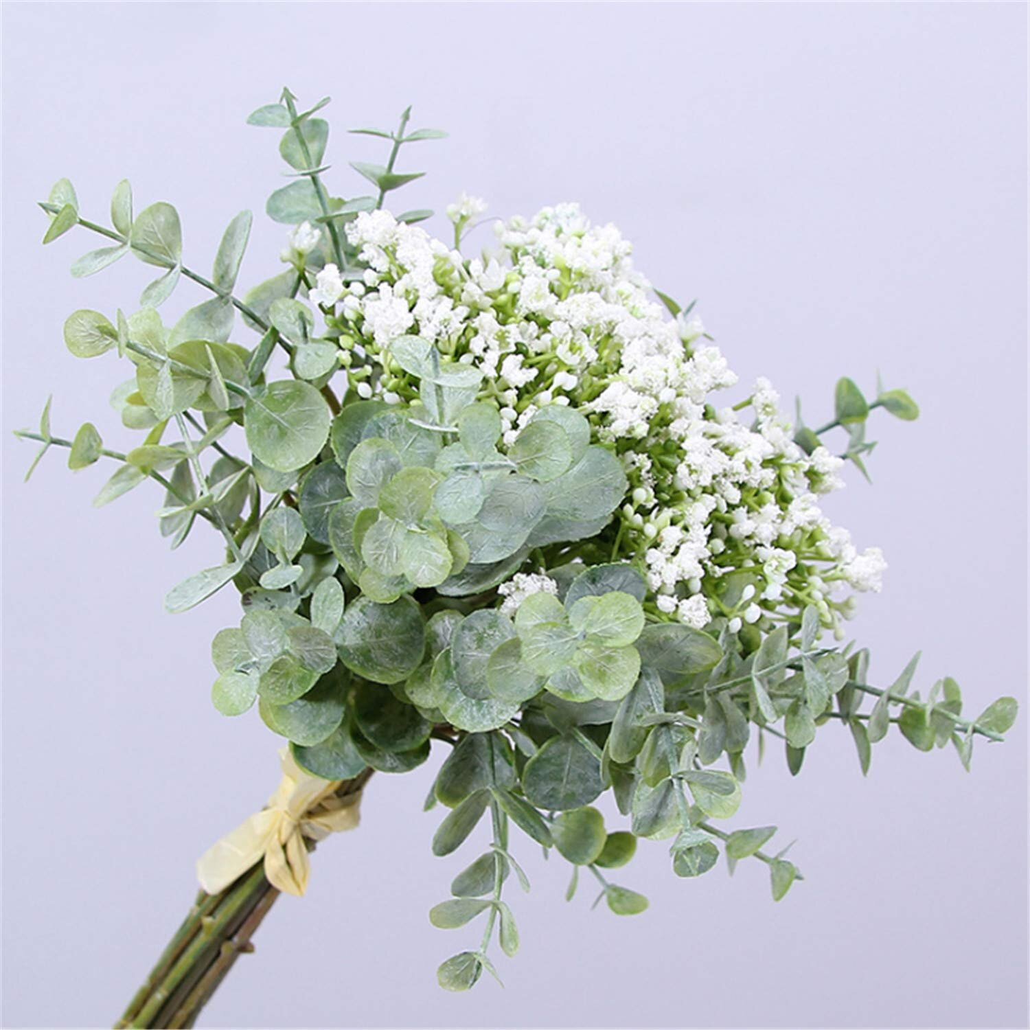 Primrue Artificial Flowers Eucalyptus Leaf Babys Breath Gypsophila Bouquets Wedding Party Home Decor Pack Of 1 Wayfair