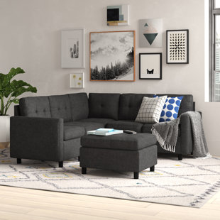 Brewer Modular Sectional With Ottoman