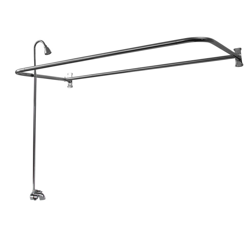 Barclay Double Handle Wall Mounted Clawfoot Tub Faucet Wayfair