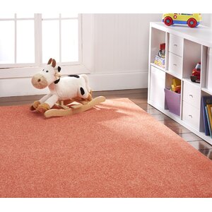 Anika Tangerine Orange Area Rug