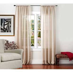Bellagio Linen Curtains Wayfair