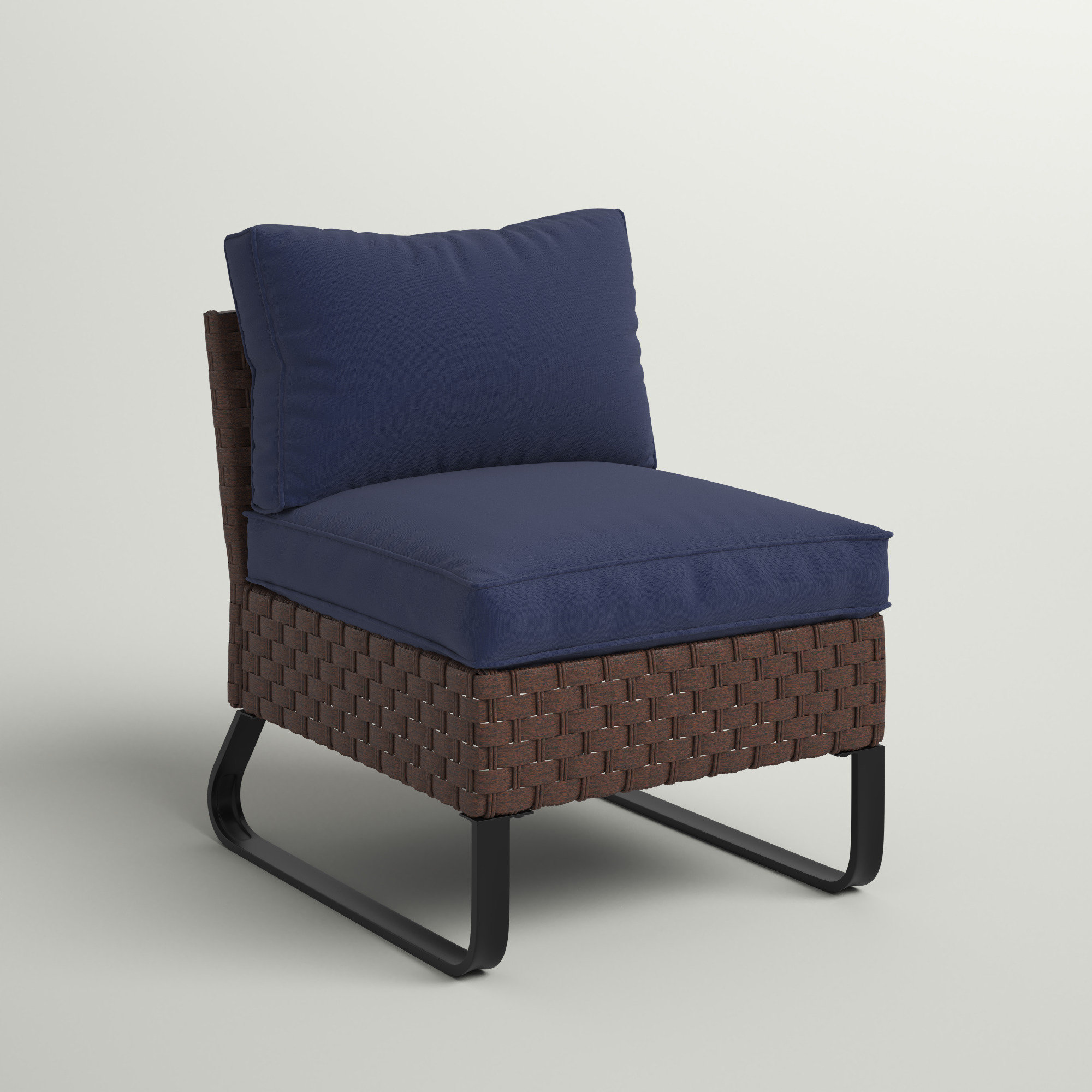 Andover Mills™ Heiman Patio Chair with Cushions Wayfair