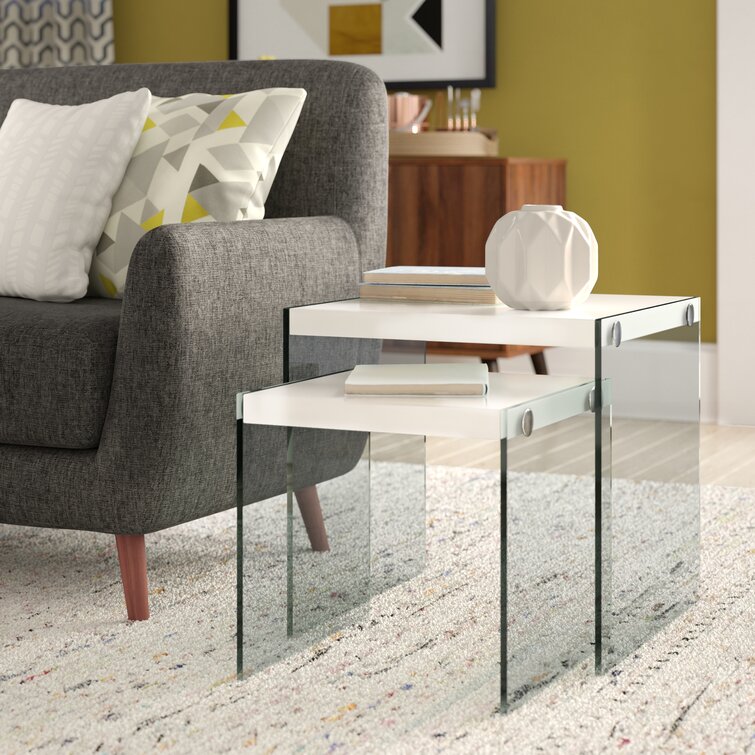 wayfair nest of tables grey