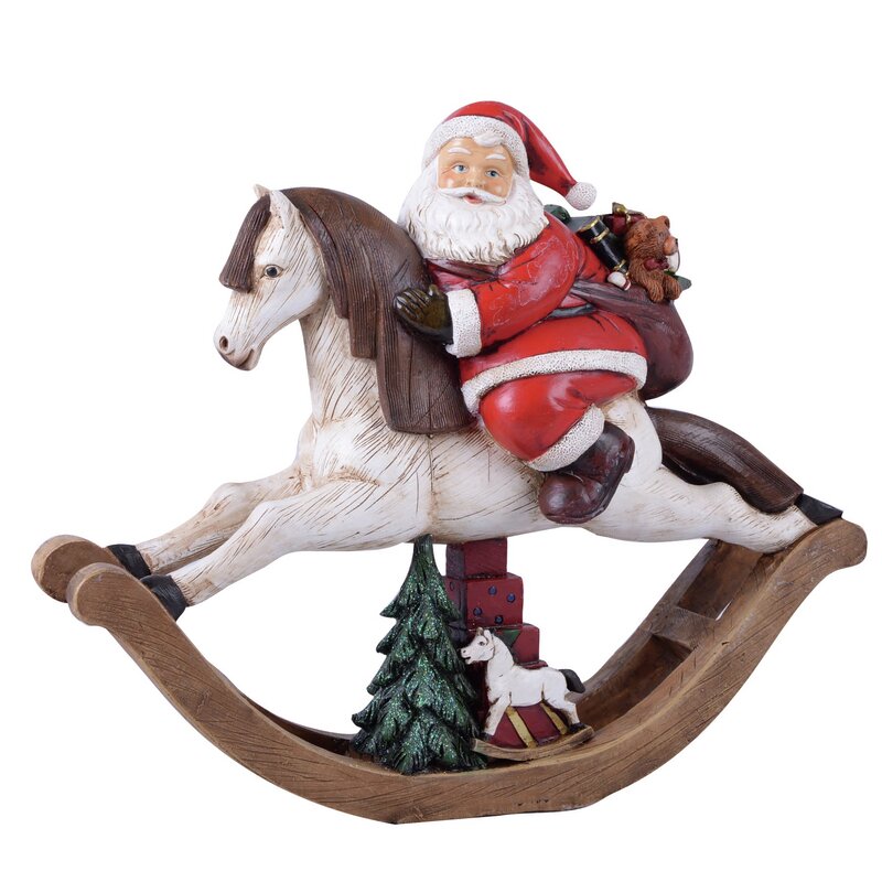 christmas rocking horse