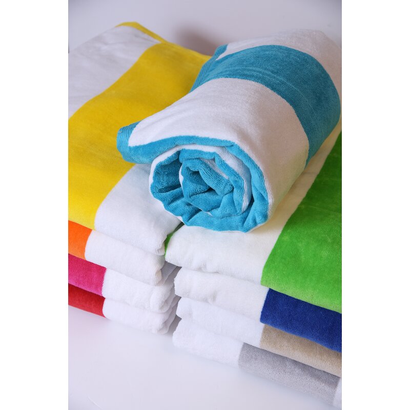 100 cotton beach towels