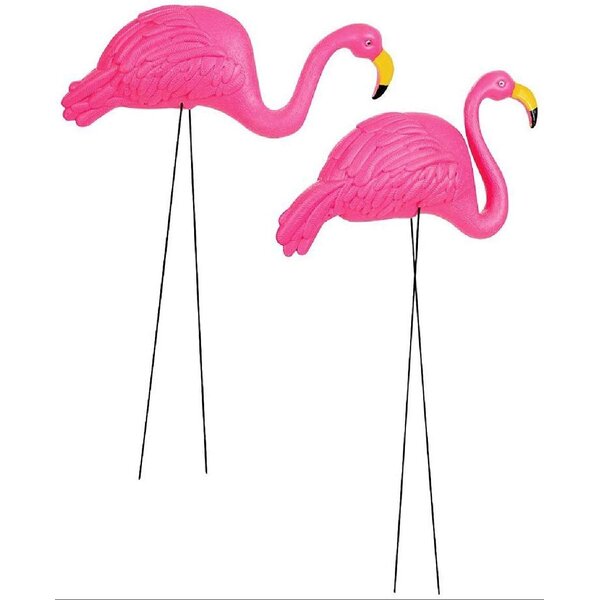 20 STUNNING GORGEOUS PINK FLAMINGO CHARMS PENDANTS FAST FREE SHIPPING