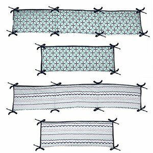 Noah Tribal 4 Piece Bumper Pad Set