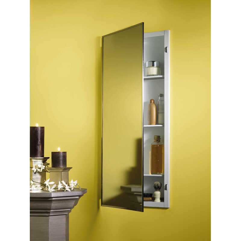 Rebrilliant Salas 16 X 26 Recessed Medicine Cabinet Wayfair