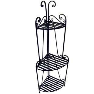 Go to store & view more images Pangaea Home and Garden Folding Iron Baker's Rack