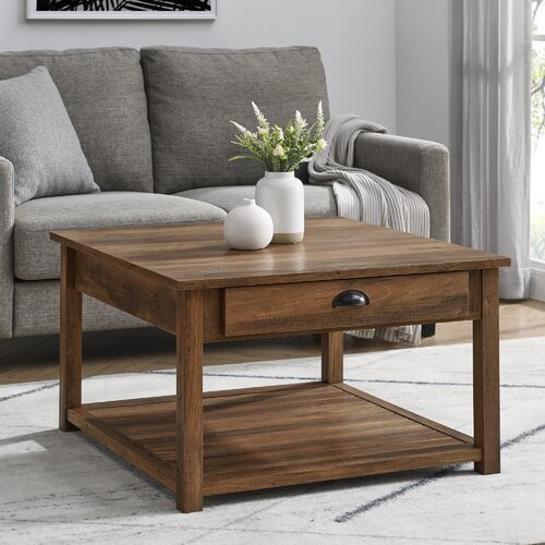 August Grove® Cadhla Coffee Table with Storage & Reviews | Wayfair