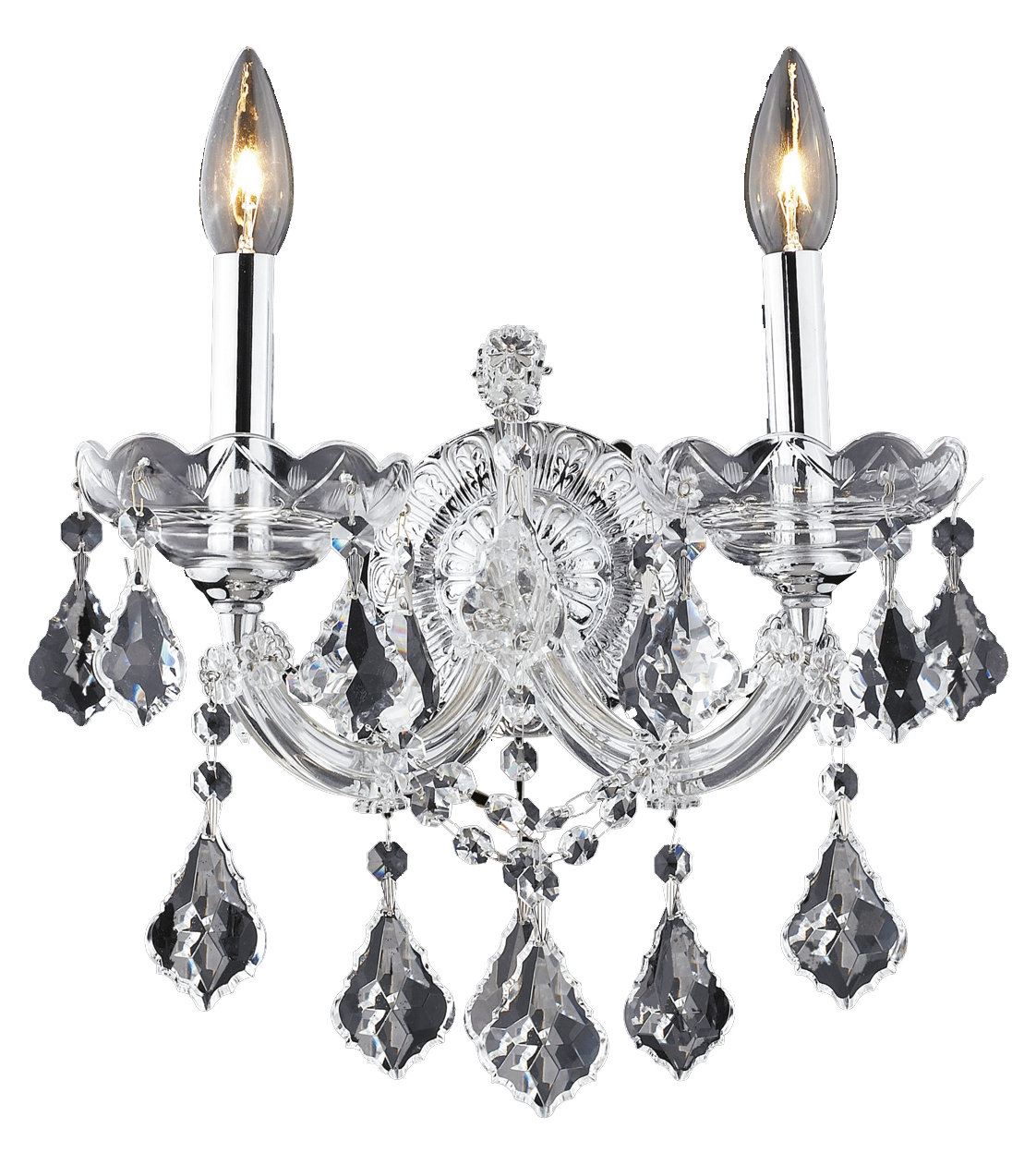 Rosdorf Park Iyana 2 Light Candle Wall Light Wayfair