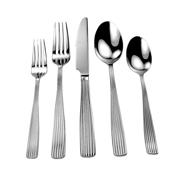 David Shaw Silverware Splendide Melrose 20 Piece Flatware Set