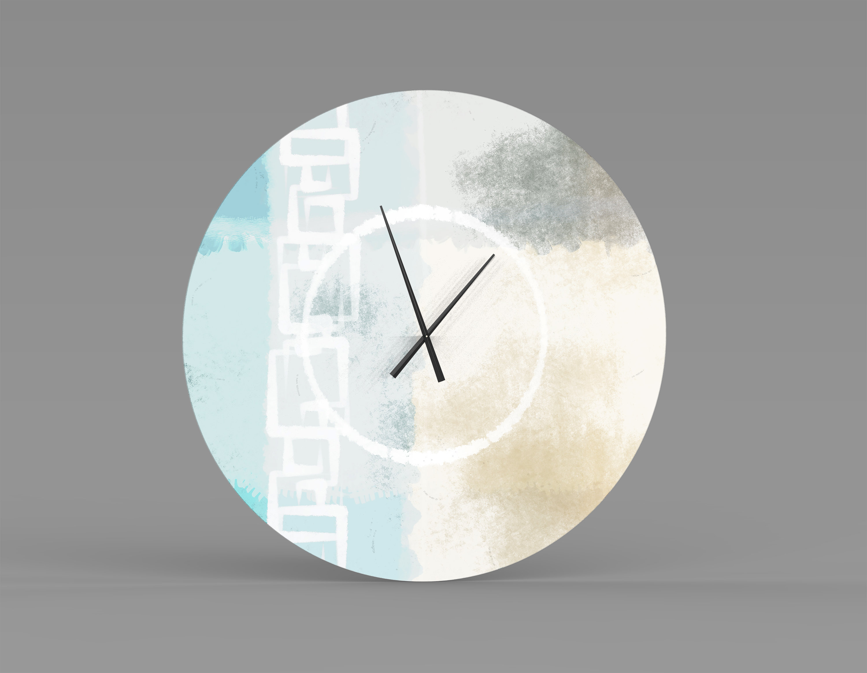 East Urban Home Tarin Wall Clock Wayfair