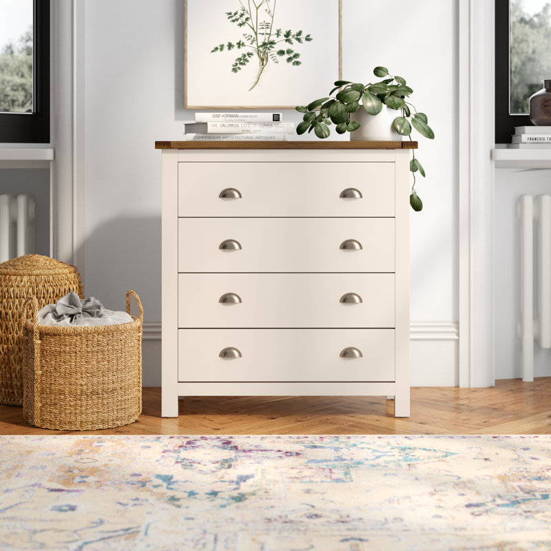 Brambly Cottage 4 Drawer Chest Of Drawers Reviews Wayfair Co Uk