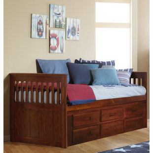 Twin Bed With 6 Drawers Wayfair Quickview