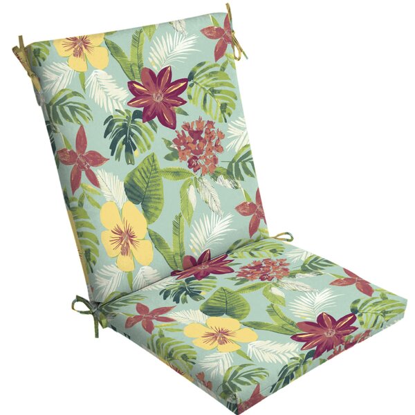 Bayou Breeze Tropical Outdoor Lounge Chair Cushion | Wayfair