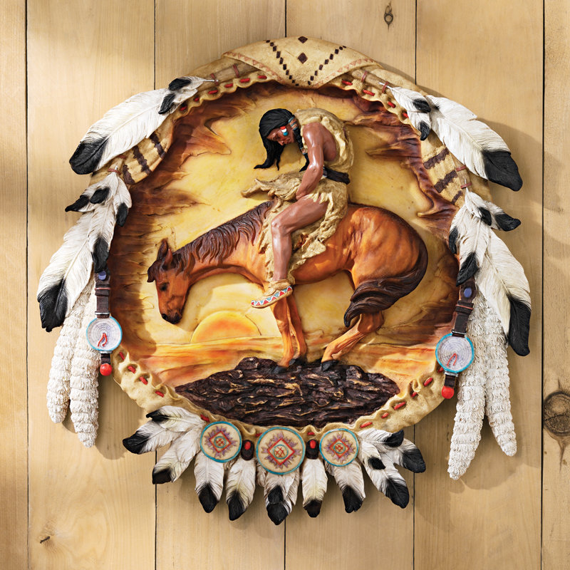 Design Toscano End Of The Trail Native American Wall Décor Reviews End Of The Trail Native American Wall Décor