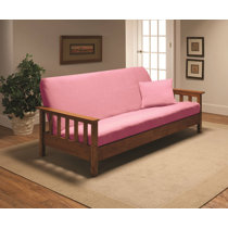 Poplin Pink Full Futon Cover 913 