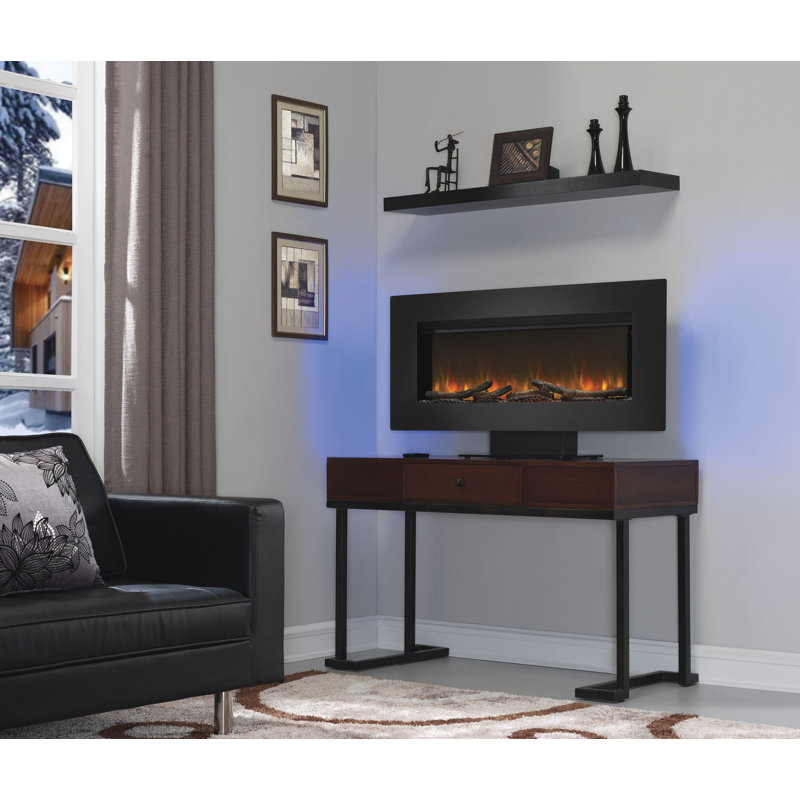Latitude Run Troxell Electric Fireplace Reviews Wayfair
