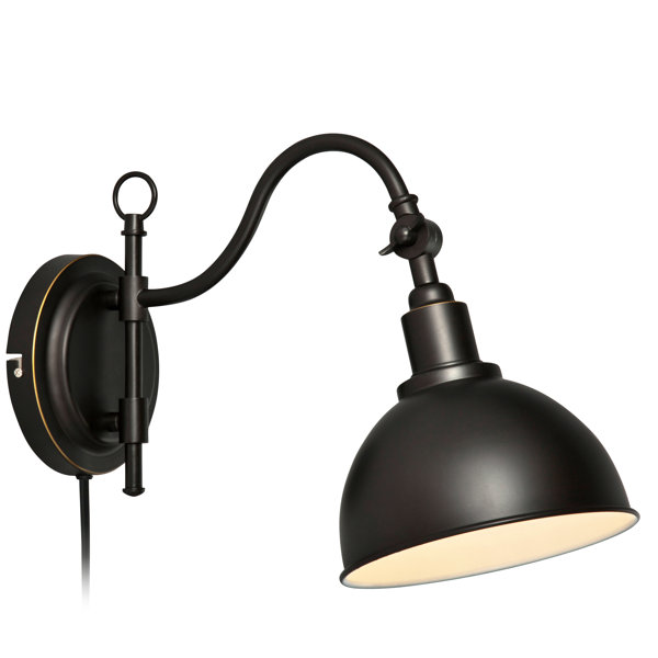 wall mounted swing arm reading lights