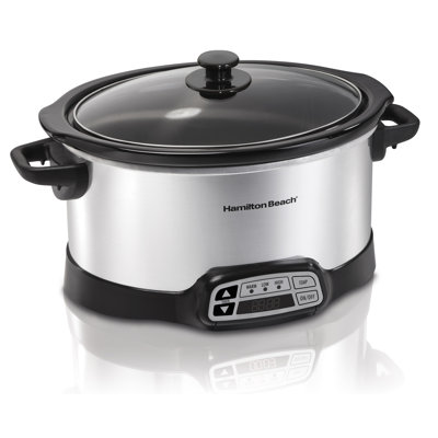 Hamilton Beach 6Quart Programmable Slow Cooker Hamilton Beach