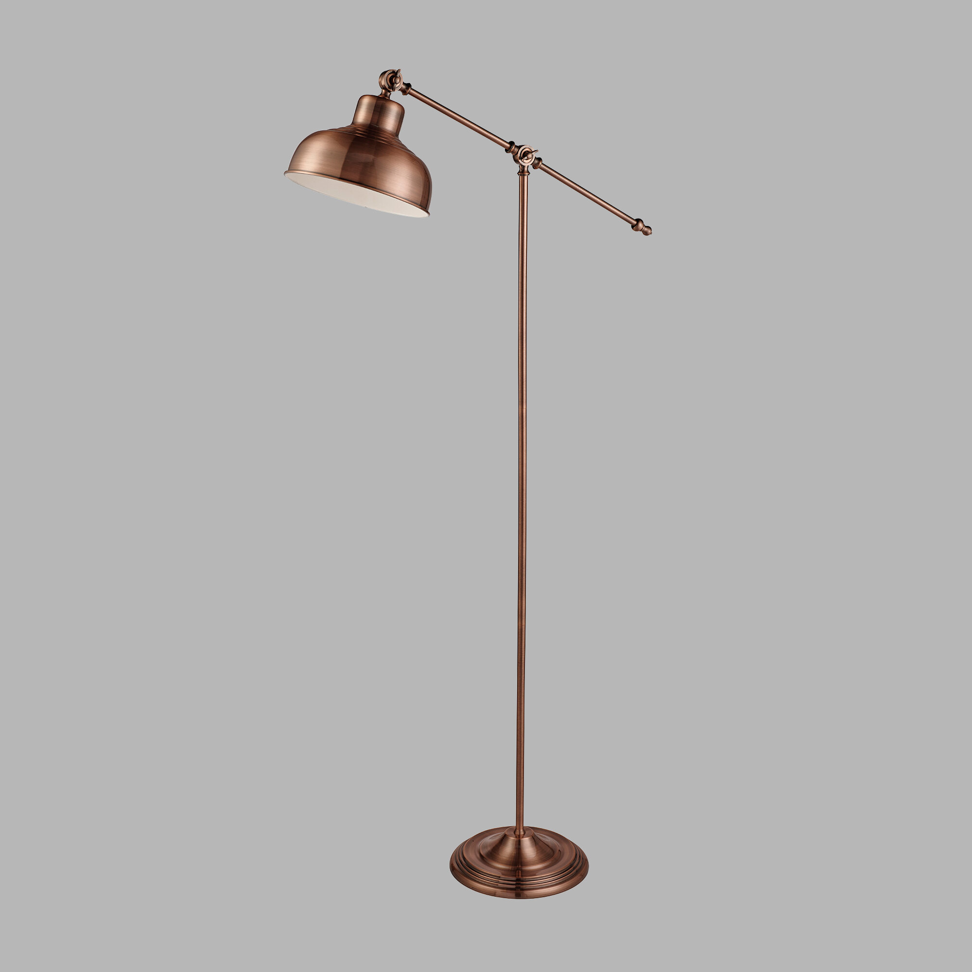 tall lamp with reading light