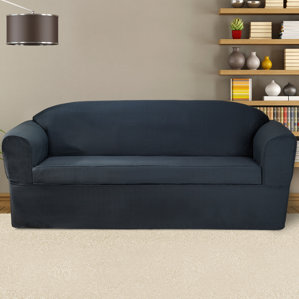 Bayleigh Box Cushion Sofa Slipcover by CoverWorks
