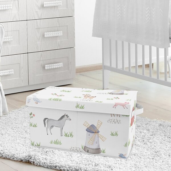 Sweet Jojo Designs Farm Animals Storage Fabric Toy Box By Sweet Jojo  Designs - Wayfair Canada