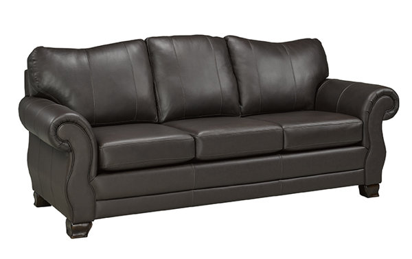 Fleur De Lis Living Jettie Sofa Leather 88 Rolled Arm Fleur De Lis Living Jettie Sofa Leather