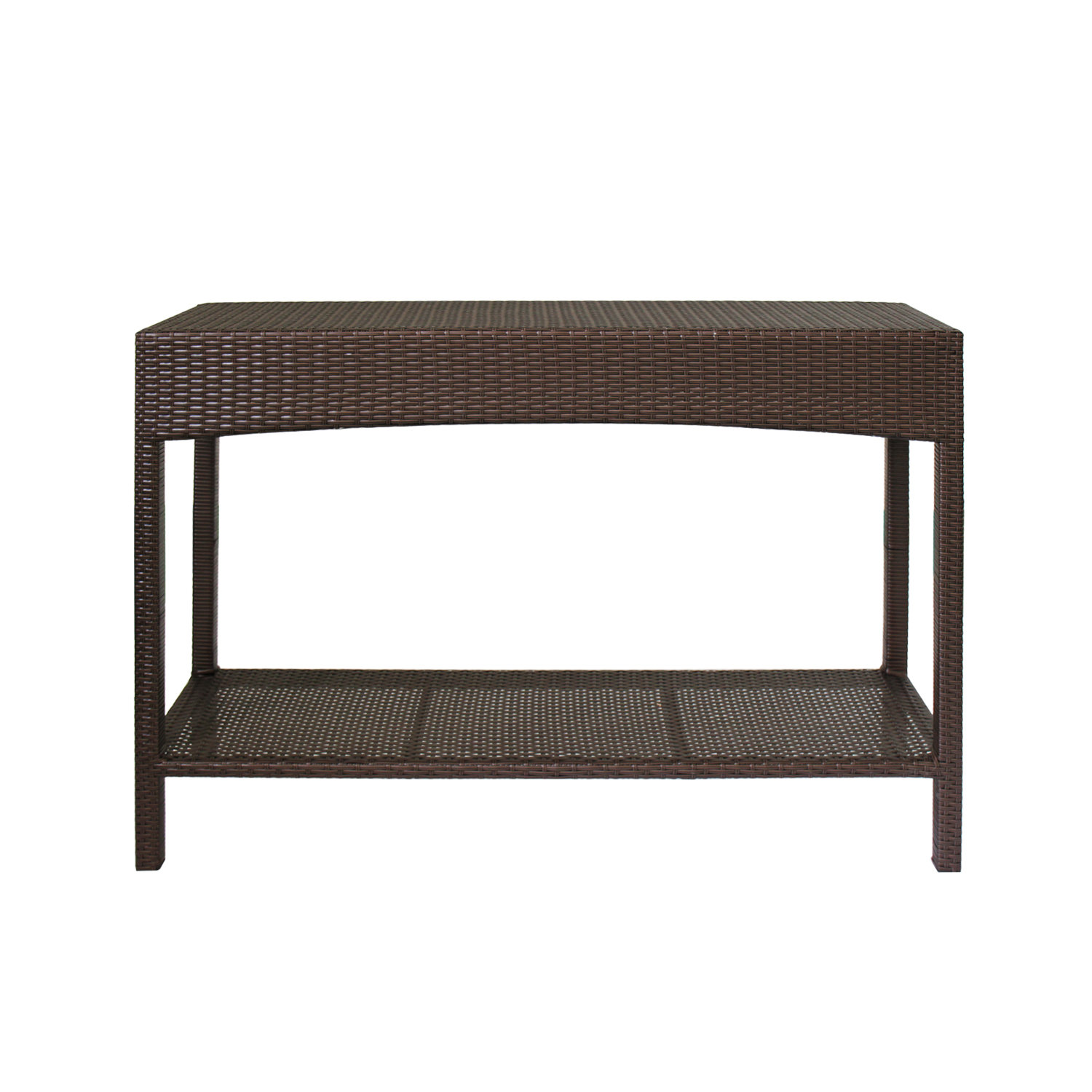 Sol 72 Outdoor Shirebrook Wicker Rattan Buffet Console Table Sol 72 Outdoor Shirebrook Wicker Rattan