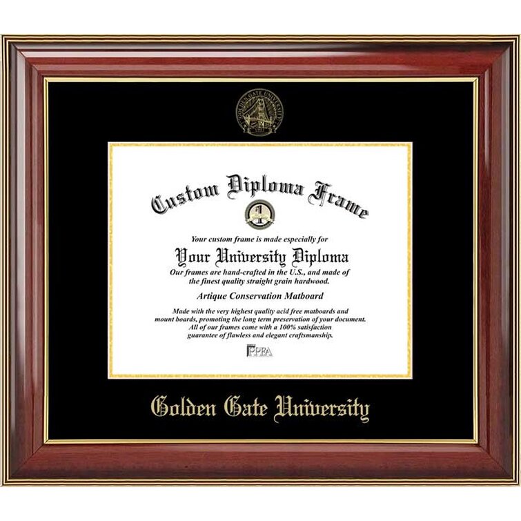 Diploma Frame Deals Golden Gate University Diploma Picture Frame | Wayfair