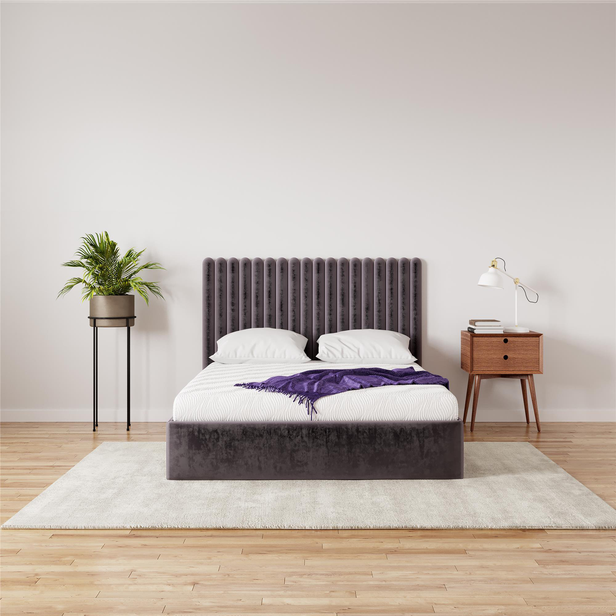 6 medium gel memory foam mattress