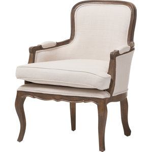 Calla Traditional French Armchair by Latitude Run