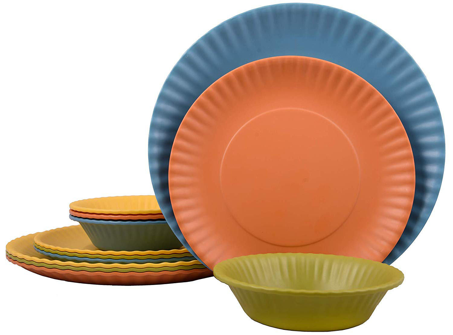 Multi Color Dinnerware Set 2024 www.alhudapk