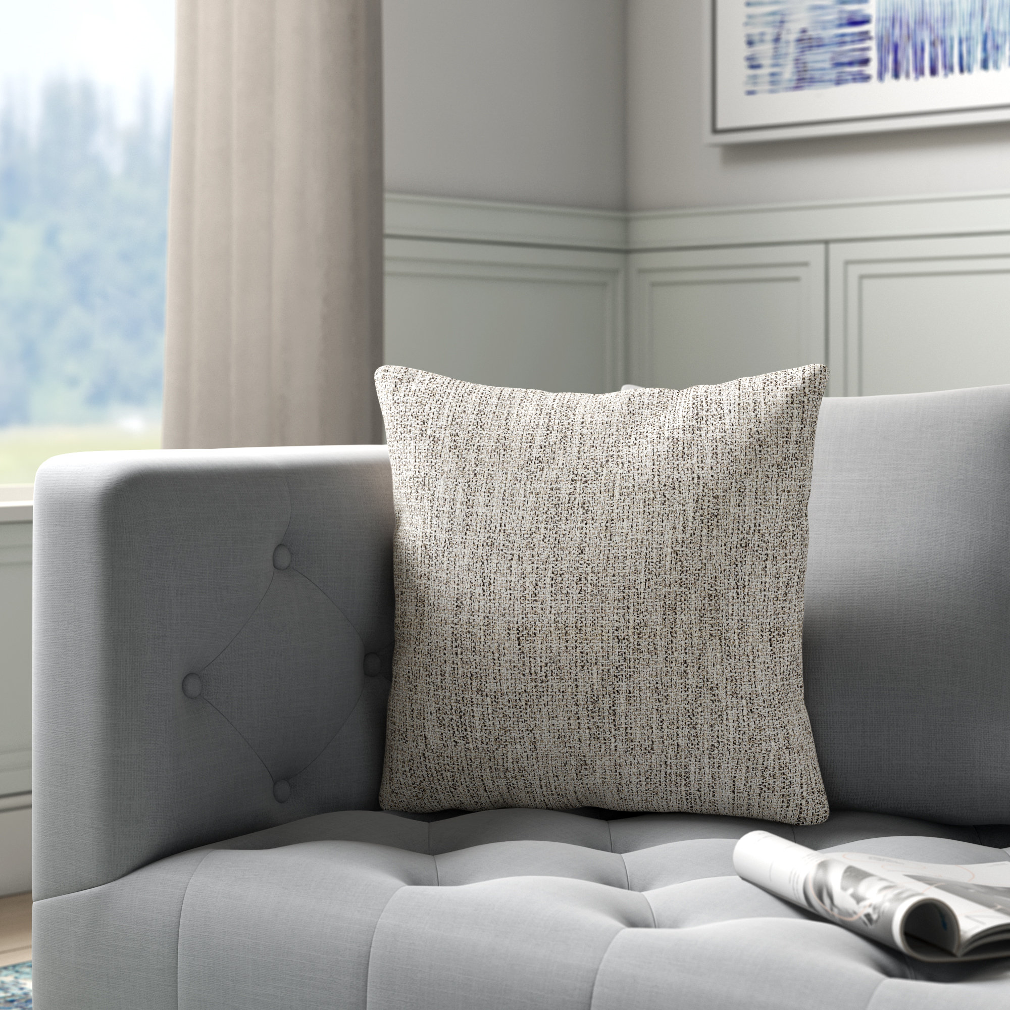 how to cover couch pillows