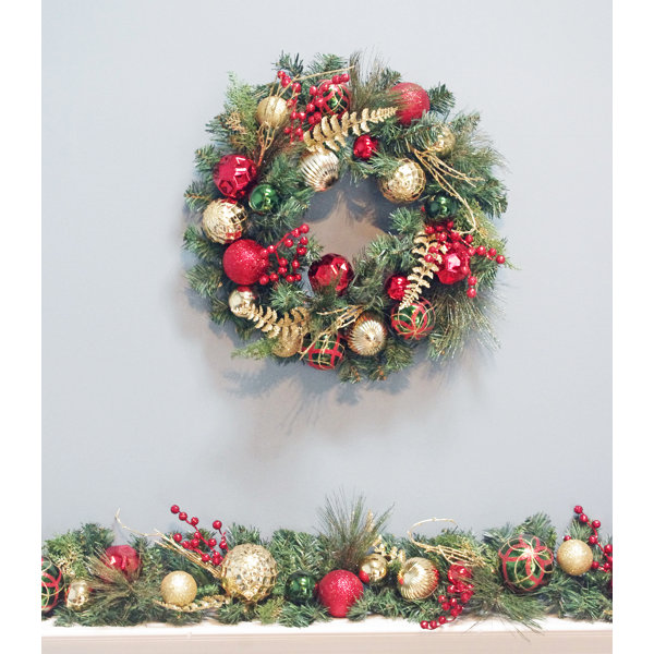 Christmas Berry Garland Wayfair