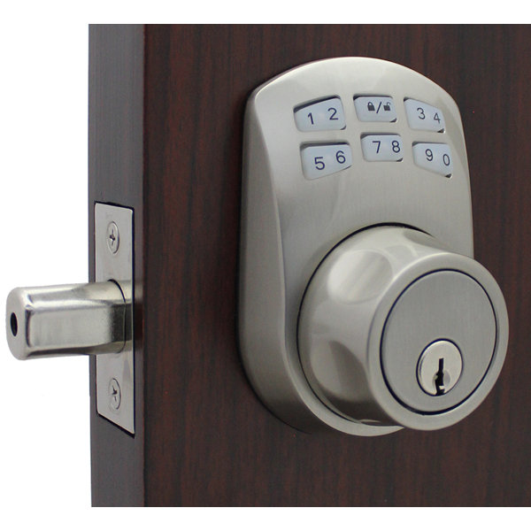Keyless Door Entry >> Mechanical Keyless Door Locks Wayfair Keyless Door Entry >> Mechanical Keyless Door Locks Wayfair
